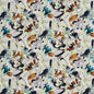 20520-01 Abstract & Geometric,Floral nan Brown,Green Charlotte Select
