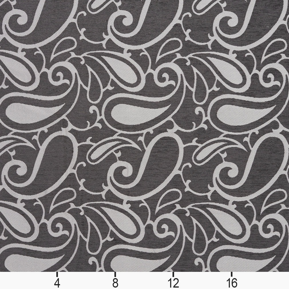 20800-05 Paisley nan Grey & Silver Charlotte Select
