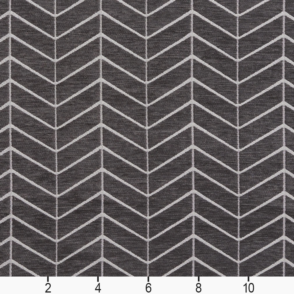 20880-05 Abstract & Geometric,Herringbone & Chevron nan Grey & Silver Charlotte Select