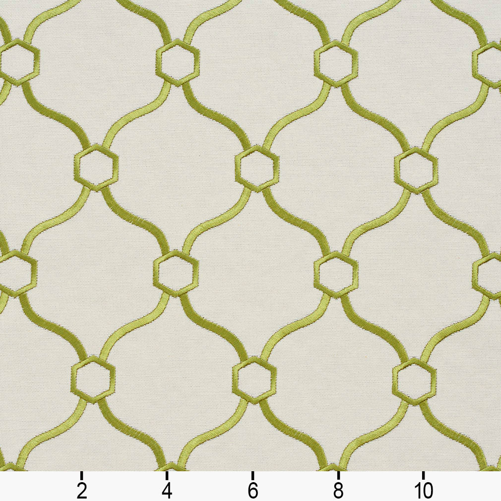 20910-10 Abstract & Geometric nan Green Charlotte Select