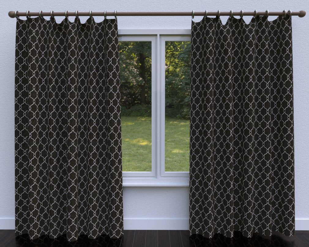 20910-12 Abstract & Geometric nan Black Charlotte Select