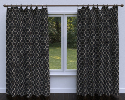 20910-19 Abstract & Geometric nan Black Charlotte Select