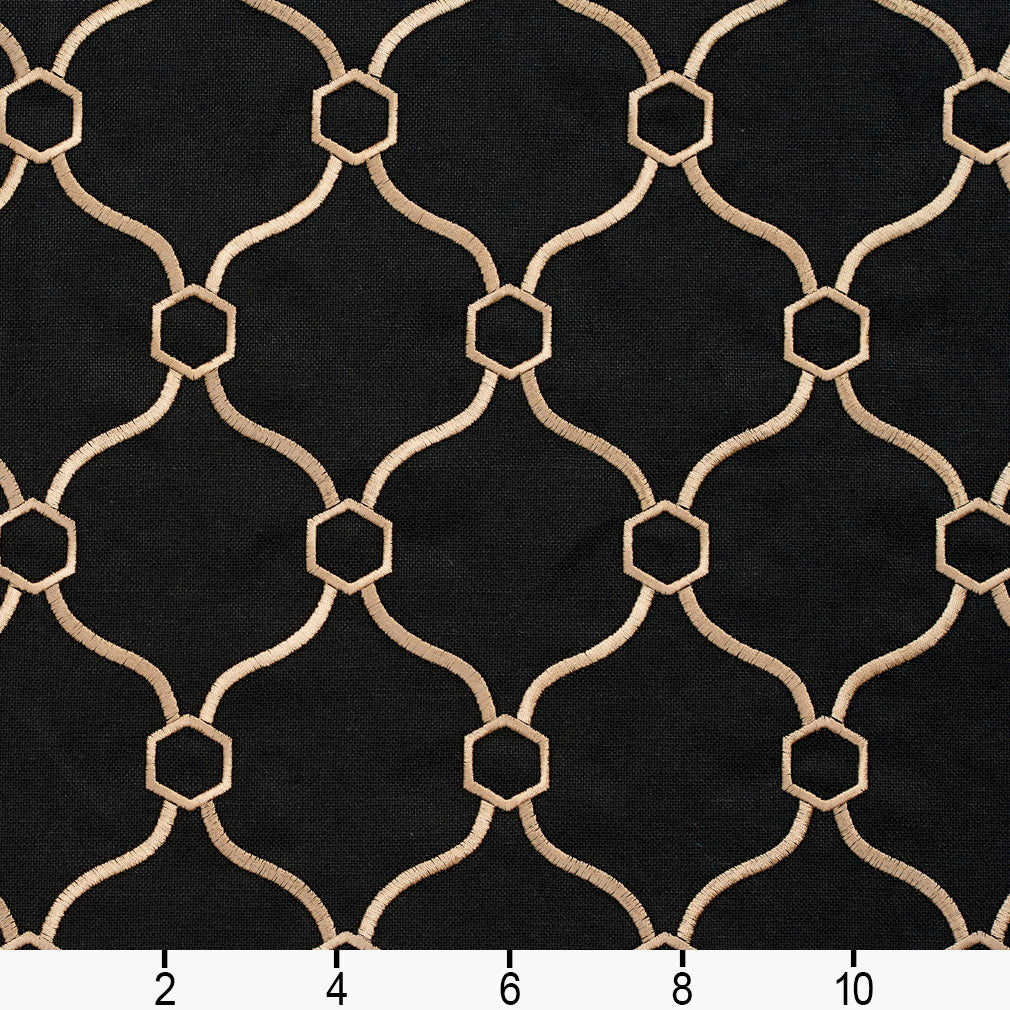20910-19 Abstract & Geometric nan Black Charlotte Select