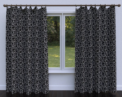20920-01 Abstract & Geometric nan Black Charlotte Select