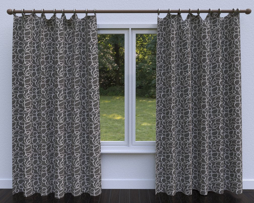 20920-03 Abstract & Geometric nan Grey & Silver Charlotte Select