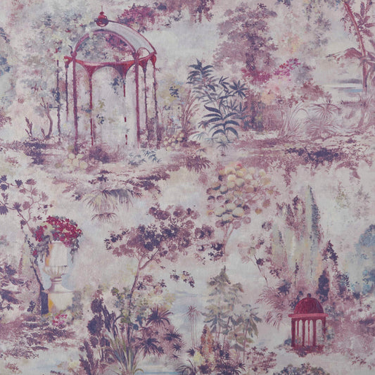 210915301 1838-Wallcoverings WALLPAPER - WP # 01 ROSE PAVILION