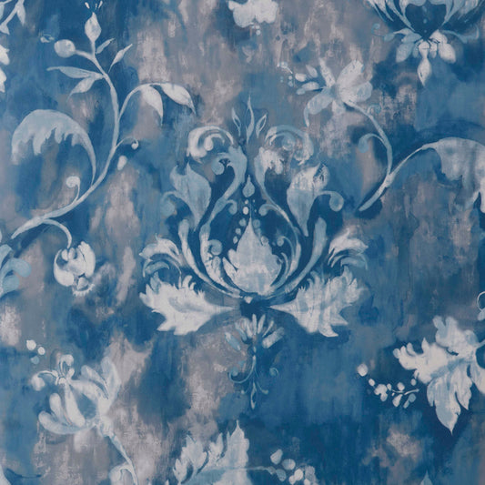 210915604 1838-Wallcoverings WALLPAPER - WP # 04 INDIGO PAVILION