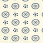 2210-07OWP CECIL Navy On Off White Quadrille Wallpaper