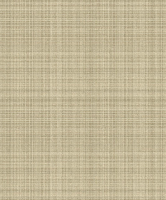 2231905 Etten Studios Essential Textures Wallpaper Crosshatch Linen Metallic Khaki