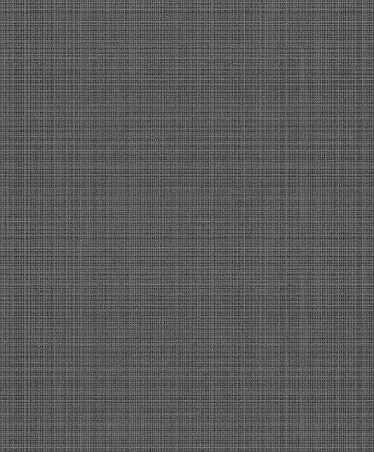 2231908 Etten Studios Essential Textures Wallpaper Crosshatch Linen Metallic Coal