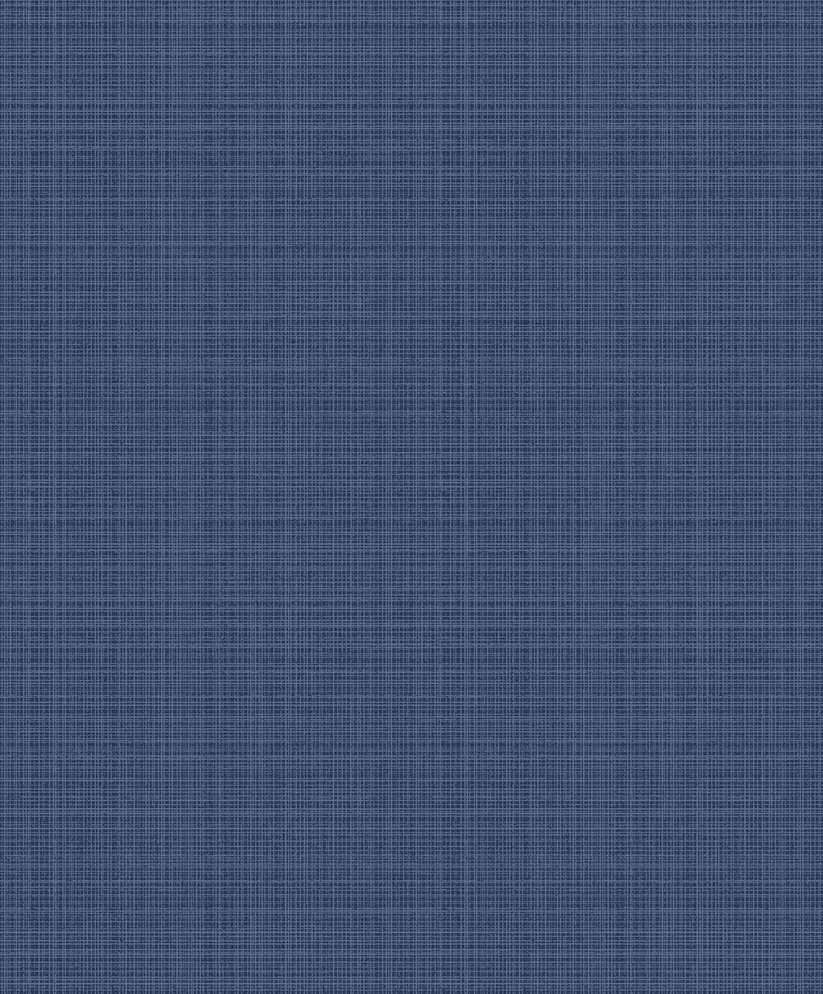 2231922 Etten Studios Essential Textures Wallpaper Crosshatch Linen Metallic Storm Blue