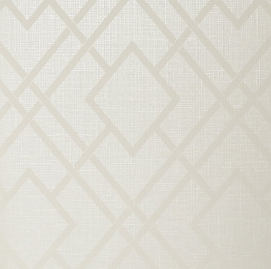 2232203 Etten Studios Essential Textures Wallpaper Diamond Lattice Metallic Ivory