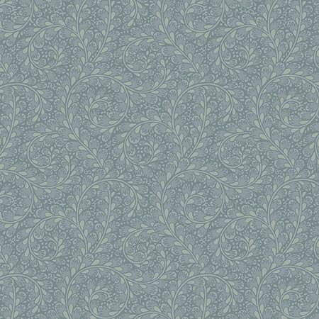 2254 WILD FERNS Blue Schumacher Wallpaper