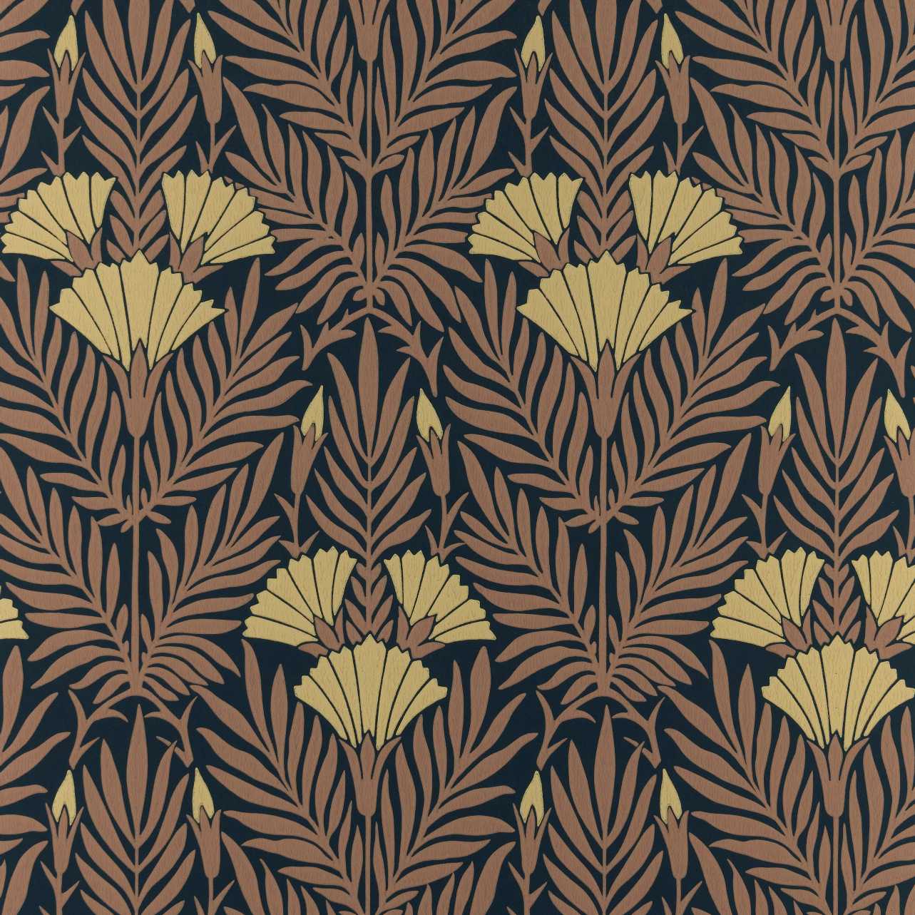 231117103 1838-Wallcoverings WALLPAPER - WP # 03 BURNT ORANGE V&A