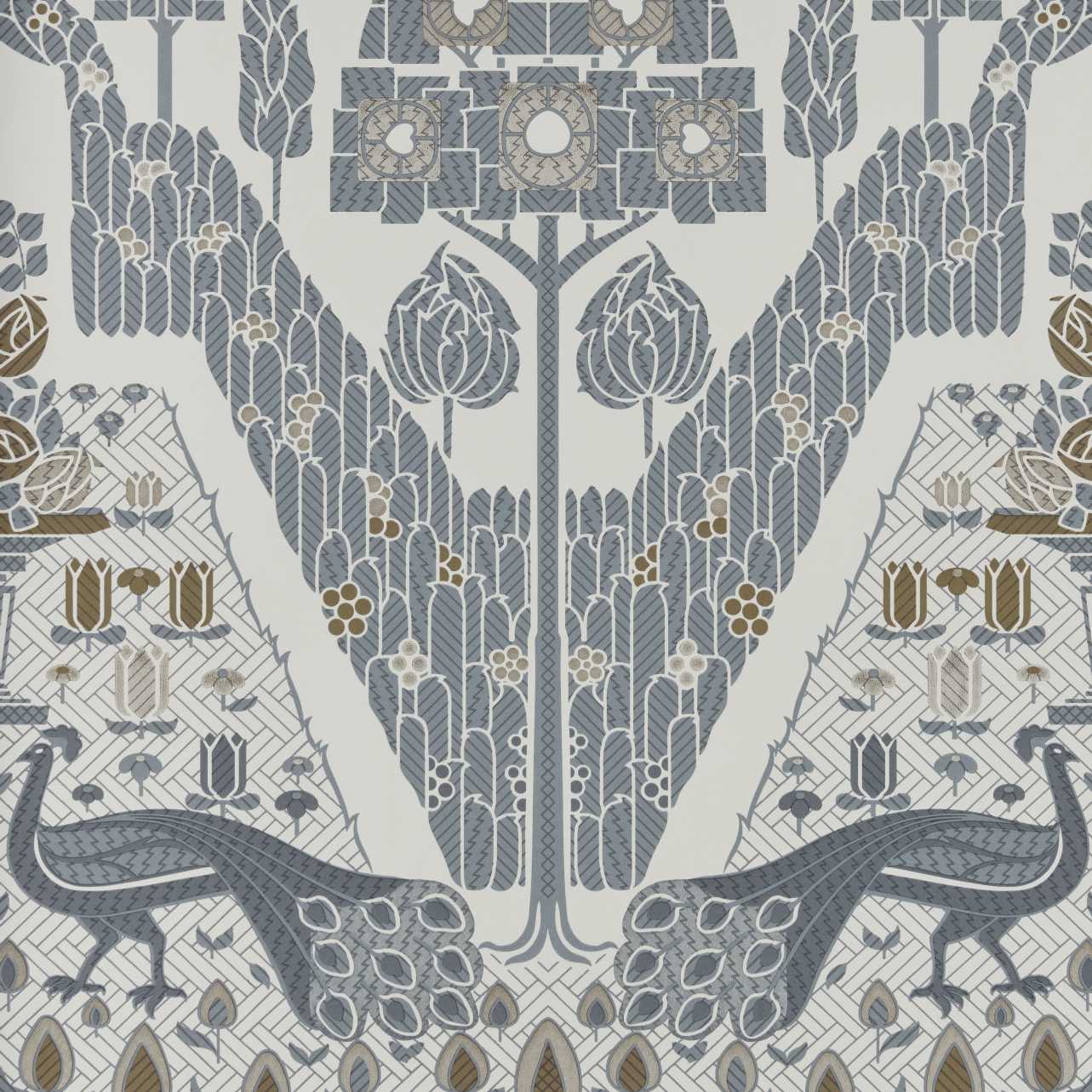 231117201 1838-Wallcoverings WALLPAPER - WP # 01 MONOCHROME V&A