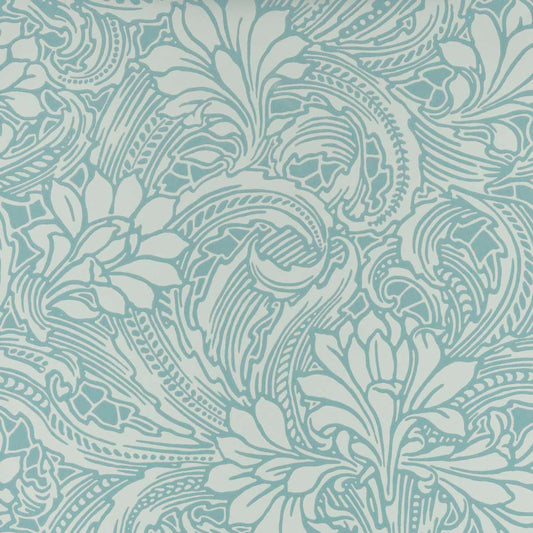231117303 1838-Wallcoverings WALLPAPER - WP # 03 SOFT TEAL V&A