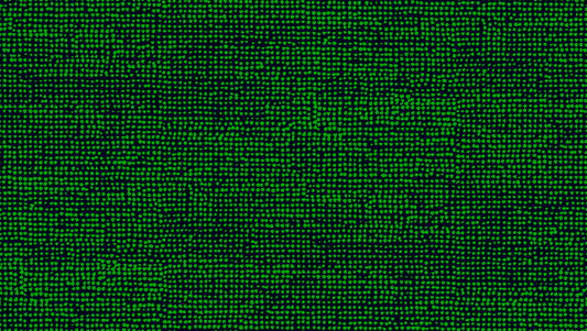 23310X Marimekko Marimekko Vol. 5 Wallpaper Orkanen Green and Midnight Blue