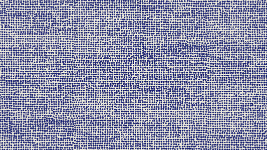 23313X Marimekko Marimekko Vol. 5 Wallpaper Orkanen Indigo and Greige