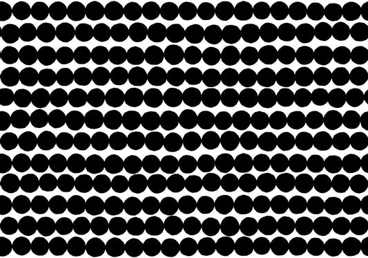 23320X Marimekko Marimekko Vol. 5 Wallpaper Räsymatto Ebony and Off-White