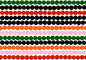 23321X Marimekko Marimekko Vol. 5 Wallpaper Räsymatto Scarlet, Bubblegum, and Ebony