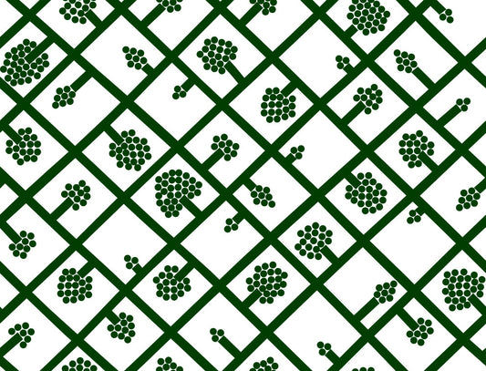 23347X Marimekko Marimekko Vol. 5 Wallpaper Spalje Emerald and Eggshell