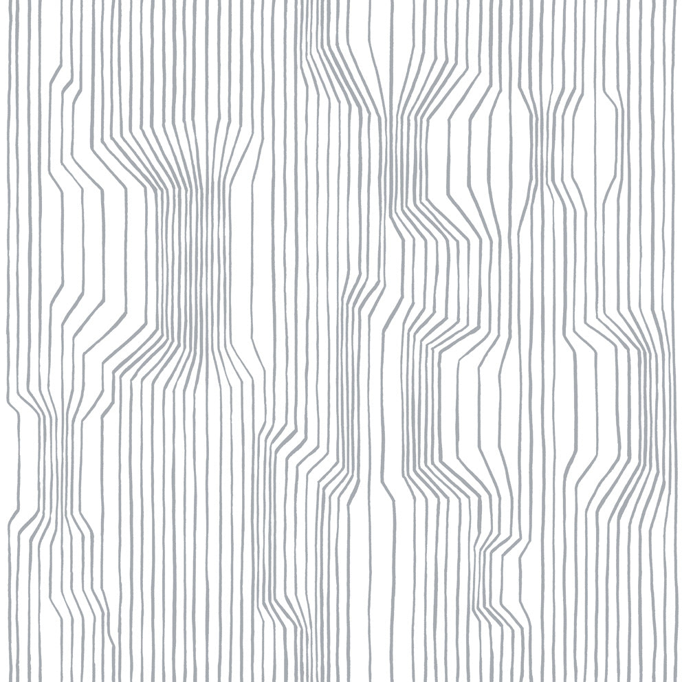 23366X Marimekko Marimekko Vol. 5 Wallpaper Frekvenssi Gray and Eggshell