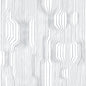 23366X Marimekko Marimekko Vol. 5 Wallpaper Frekvenssi Gray and Eggshell