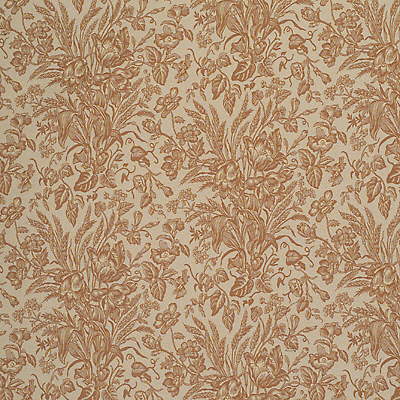 23766-1612 ABIGAIL TOILE APRICOT KRAVET COUTURE UPHOLSTERY