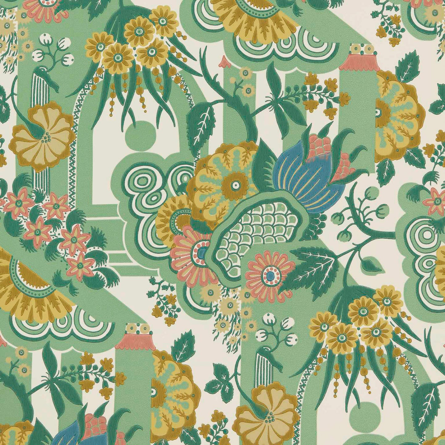241217502 1838-Wallcoverings WALLPAPER - WP # 02 VERDE V&AII