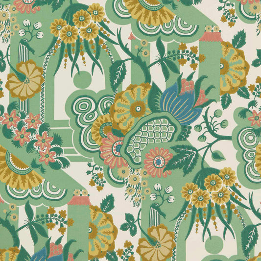241217502 1838-Wallcoverings WALLPAPER - WP # 02 VERDE V&AII