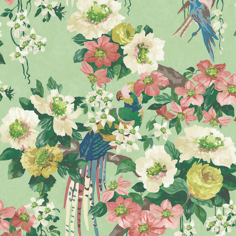 241218102 1838-Wallcoverings WALLPAPER - WP # 02 VERDE V&AII