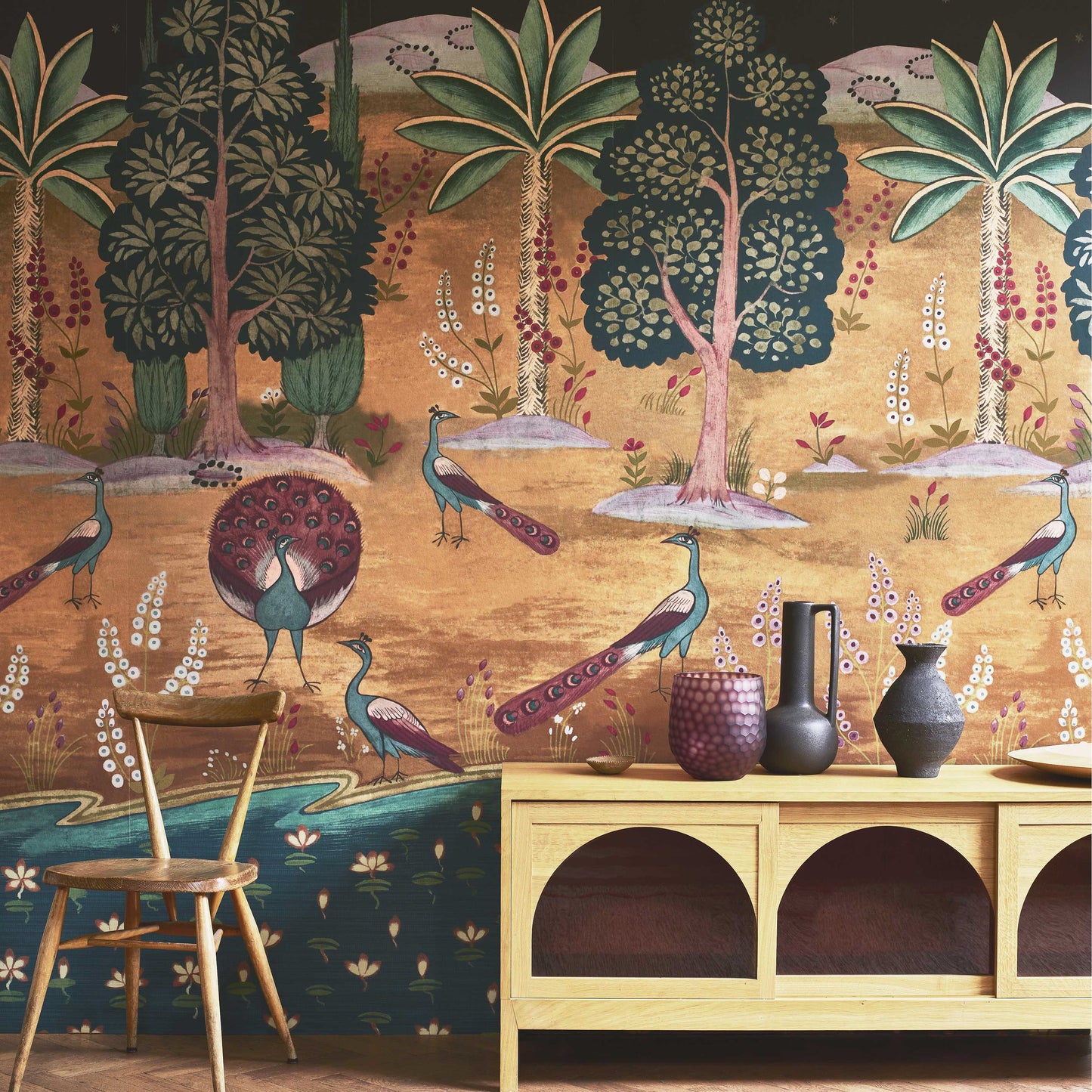 241218302 1838-Wallcoverings WALLPAPER - WP # 02 NIGHT V&AII