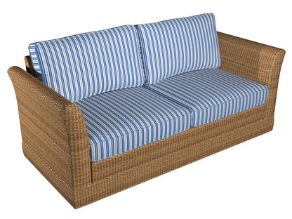2461 Stripe Coastal Classic Blue Charlotte Fabrics