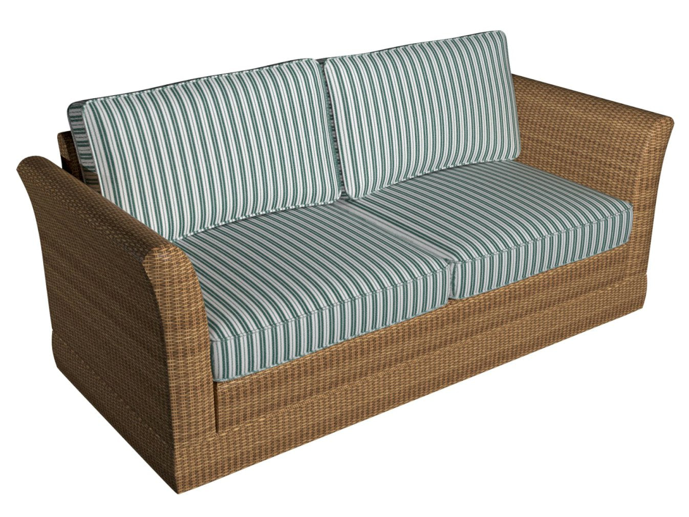 2463 Stripe Forest Classic Green Charlotte Fabrics