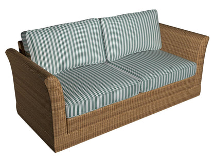 2463 Stripe Forest Classic Green Charlotte Fabrics