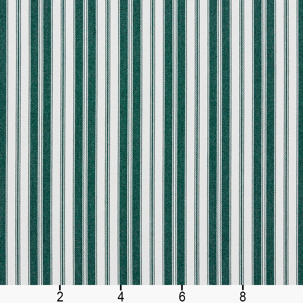 2463 Stripe Forest Classic Green Charlotte Fabrics