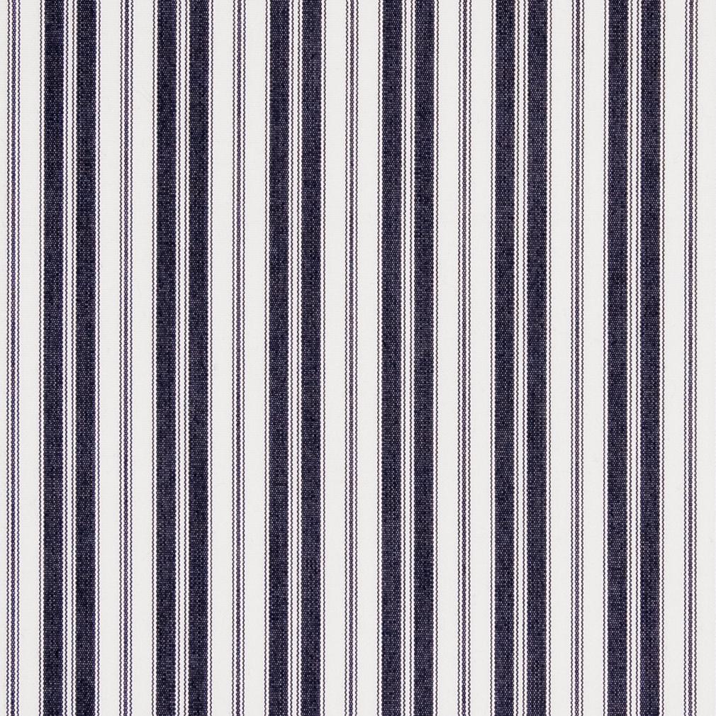 2464 Stripe Navy Classic Blue Charlotte Fabrics