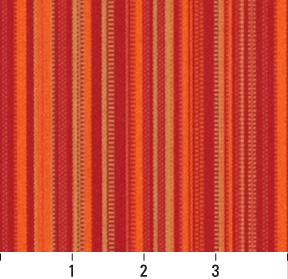 2466 Stripe Fiesta Orange & Rust,Red & Burgundy Charlotte Fabrics