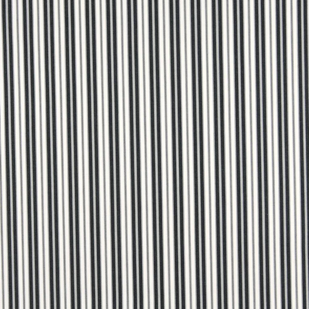 2467 Stripe Midnight Classic Black Charlotte Fabrics