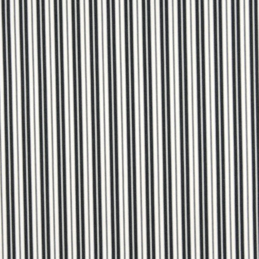 2467 Stripe Midnight Classic Black Charlotte Fabrics
