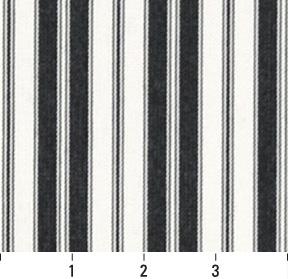 2467 Stripe Midnight Classic Black Charlotte Fabrics