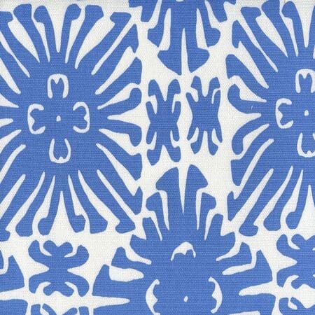 2475-13 SIGOURNEY SMALL SCALE Royal Blue on White Quadrille Fabric