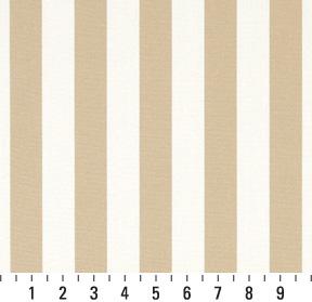 2484 Stripe Sand Canopy Beige & Taupe Charlotte Fabrics