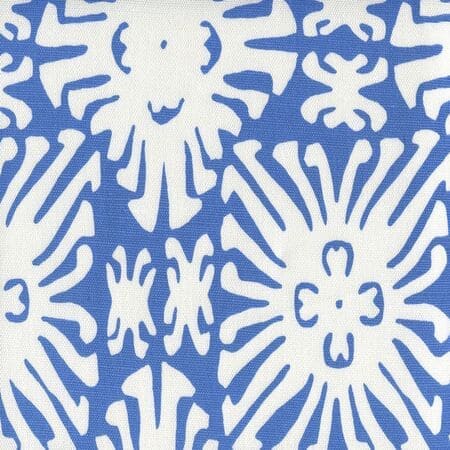 2485-13 SIGOURNEY REVERSE SMALL SCALE Royal Blue on White Quadrille Fabric