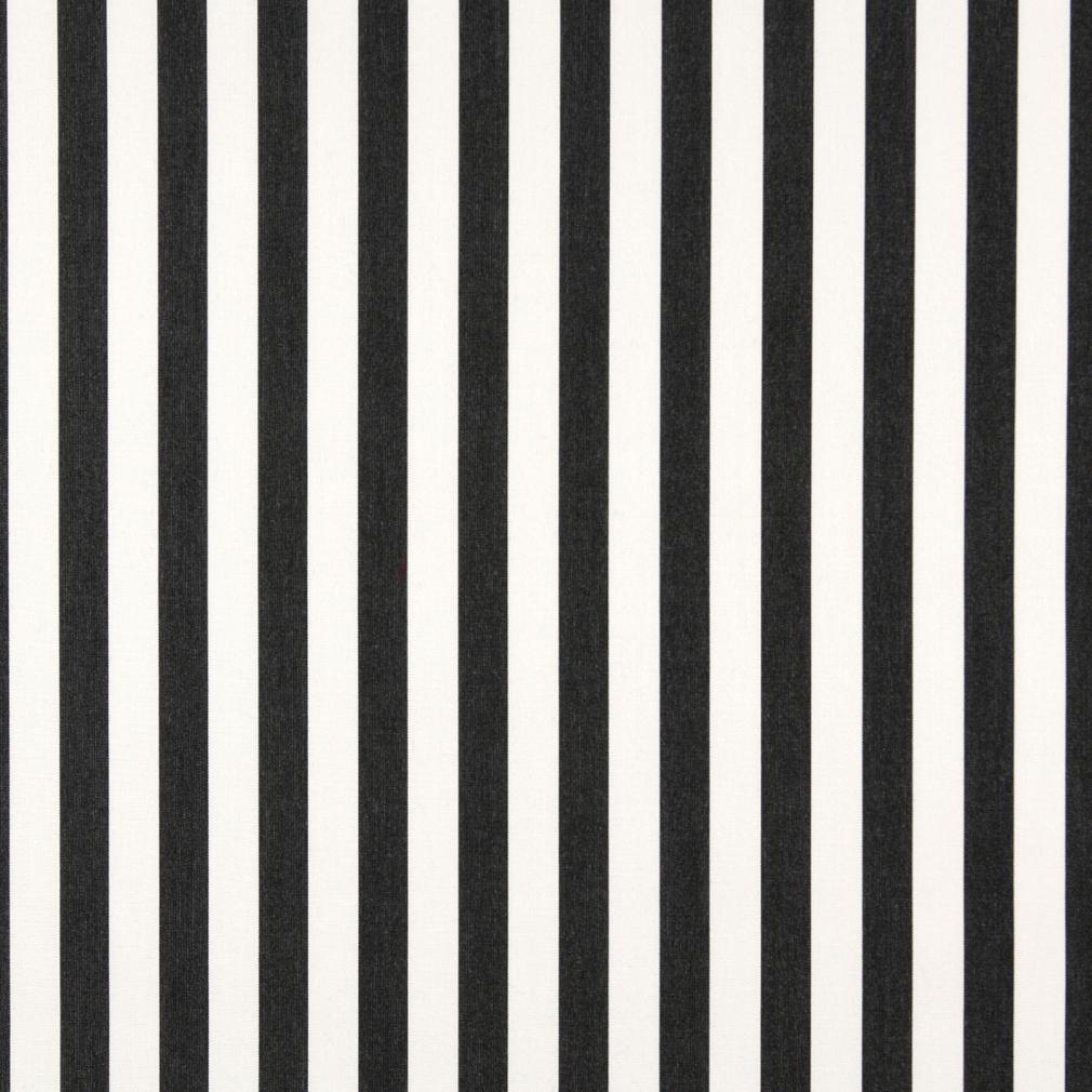 2489 Stripe Midnight Canopy Black Charlotte Fabrics