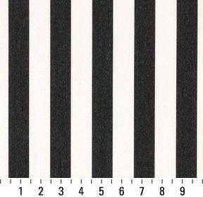 2489 Stripe Midnight Canopy Black Charlotte Fabrics