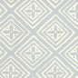 2490-22WP FIORENTINA Windsor Blue Off White Quadrille Wallpaper