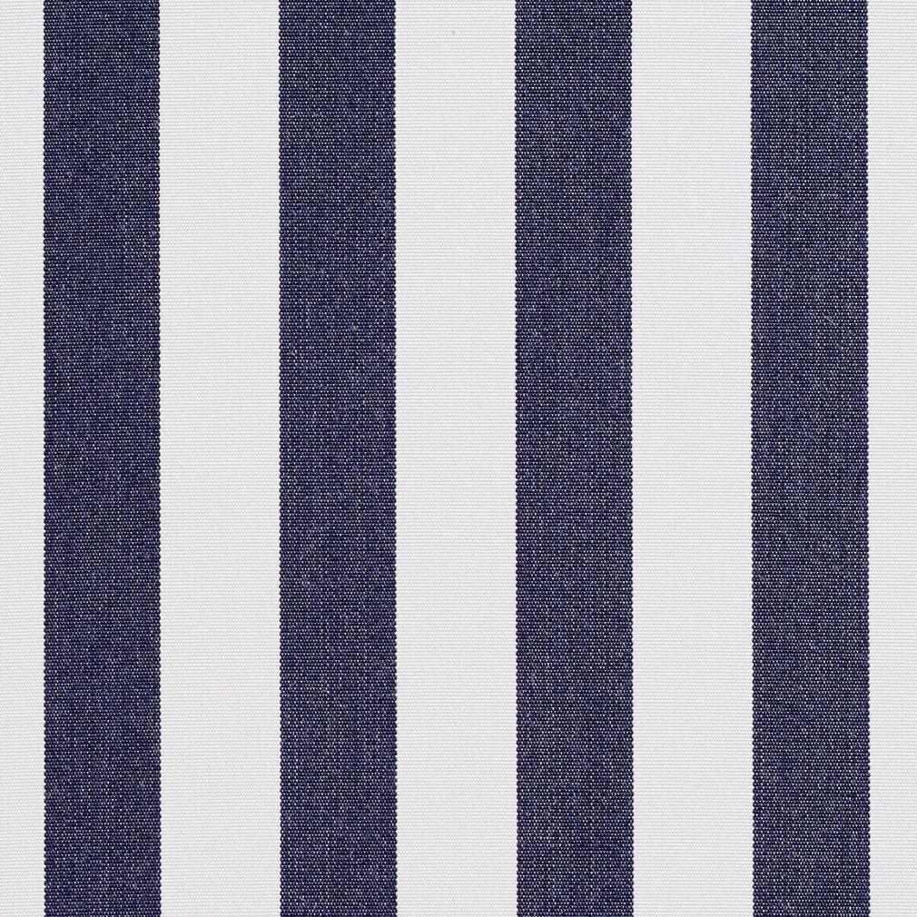 2491 Stripe Navy Canopy Blue Charlotte Fabrics