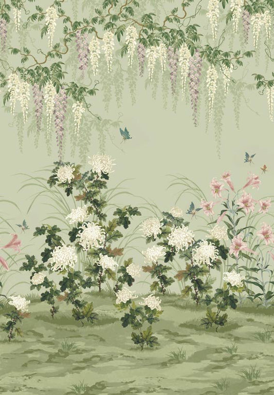 251319103 1838-Wallcoverings WALLPAPER - WP # 03 PISTACHIO V&AIII