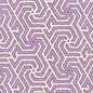 2520-04OWP MAZE REVERSE TWO COLORS Lilac Purple Quadrille Wallpaper